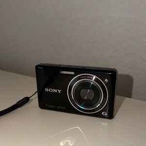 Sony Cyber-shot Sleek Black Camera
